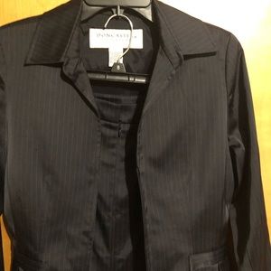 Doncaster striped skirt suit
